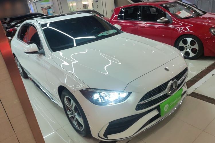 Used Mercedes-Benz C-Class 2022 C 200 L Sport Edition Front Right 45 Deg