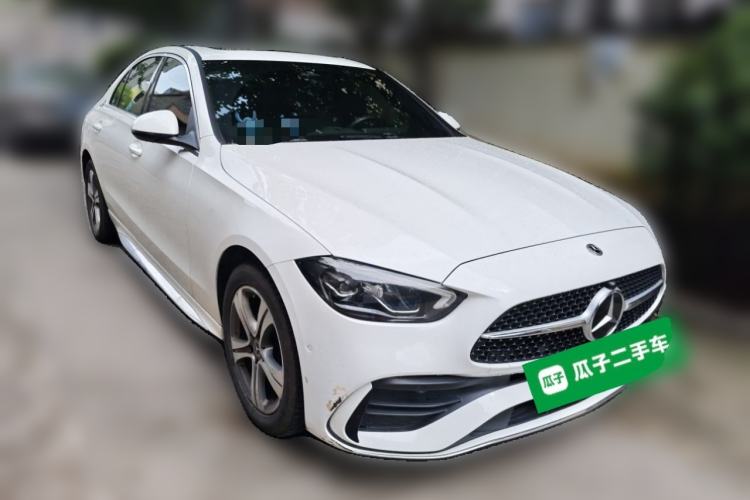 Used Mercedes-Benz C-Class 2022 C 200 L Sport Edition Front Right 45 Deg