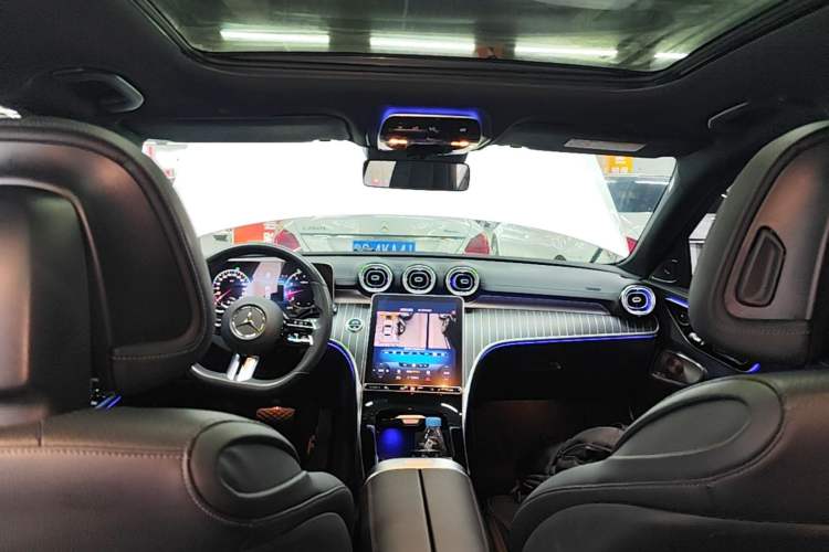 Used Mercedes-Benz C-Class 2022 C 260 L Obsidian Night Sport Edition Headliner