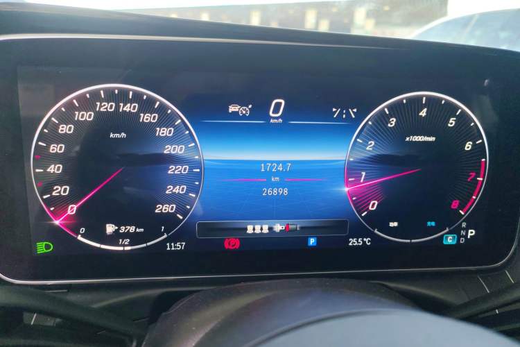 Used Mercedes-Benz C-Class 2022 C 260 L Sport Edition Instrument Cluster