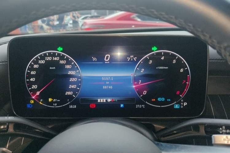 Used Mercedes-Benz C-Class 2022 Restyled C 200 L Sport Edition Instrument Cluster