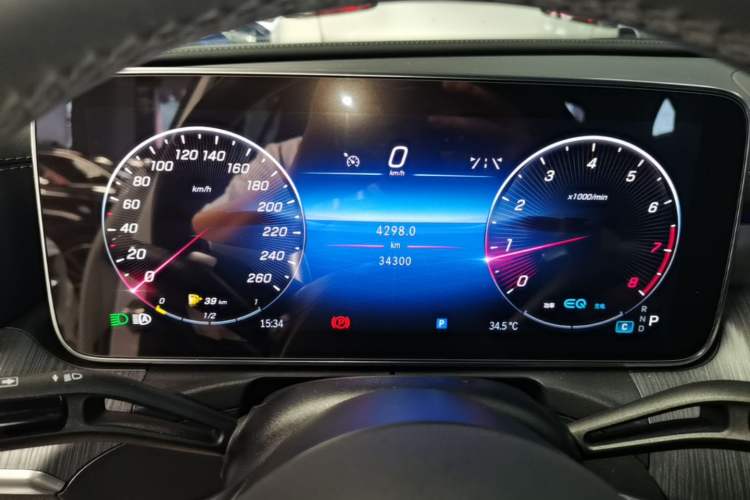 Used Mercedes-Benz C-Class 2022 Restyled C 200 L Sport Edition Instrument Cluster