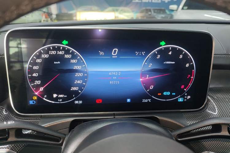 Used Mercedes-Benz C-Class 2022 Restyled C 260 L Sport Edition Instrument Cluster
