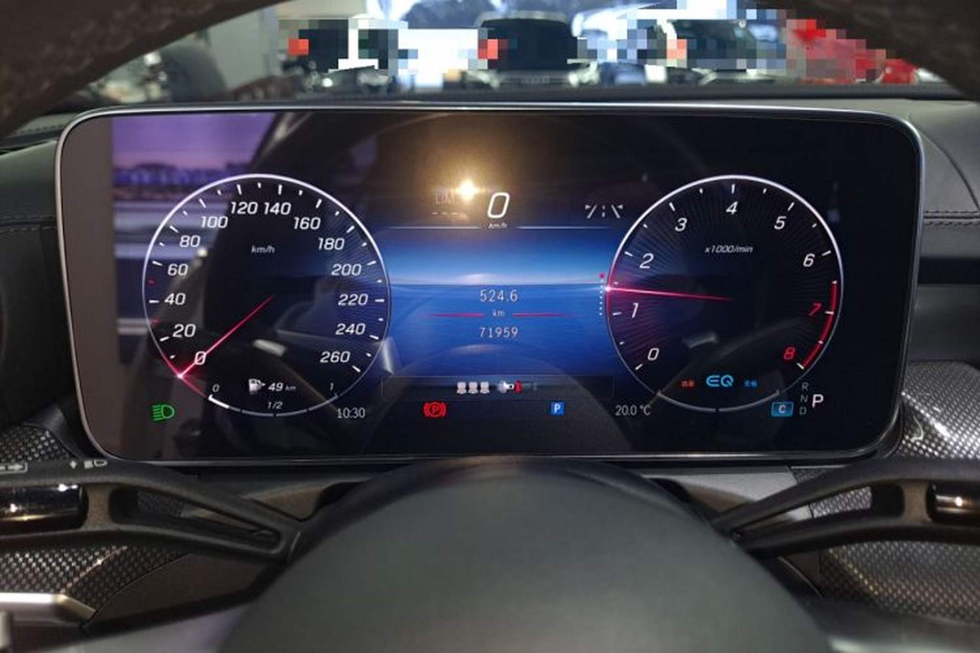 Used Mercedes-Benz C-Class 2022 C 260 L Sport Edition Instrument Cluster