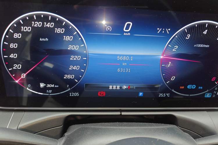 Used Mercedes-Benz C-Class 2022 Restyled C 260 L Sport Edition Instrument Cluster