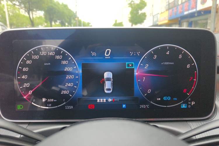 Used Mercedes-Benz C-Class 2022 Restyled C 200 L Sport Edition Instrument Cluster