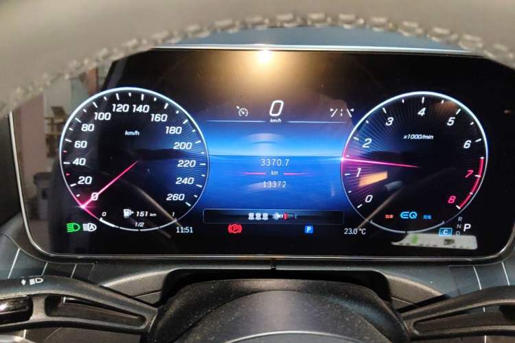 Used Mercedes-Benz C-Class 2022 C 260 L Sport Edition Instrument Cluster