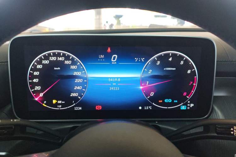 Used Mercedes-Benz C-Class 2022 C 200 L Sport Edition Instrument Cluster