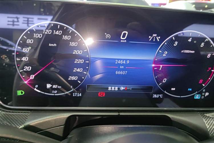 Used Mercedes-Benz C-Class 2022 C 260 L Sport Edition Instrument Cluster