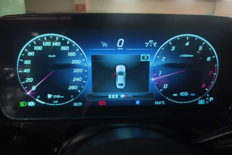 Used Mercedes-Benz C-Class 2022 Restyled C 200 L Sport Edition Instrument Cluster