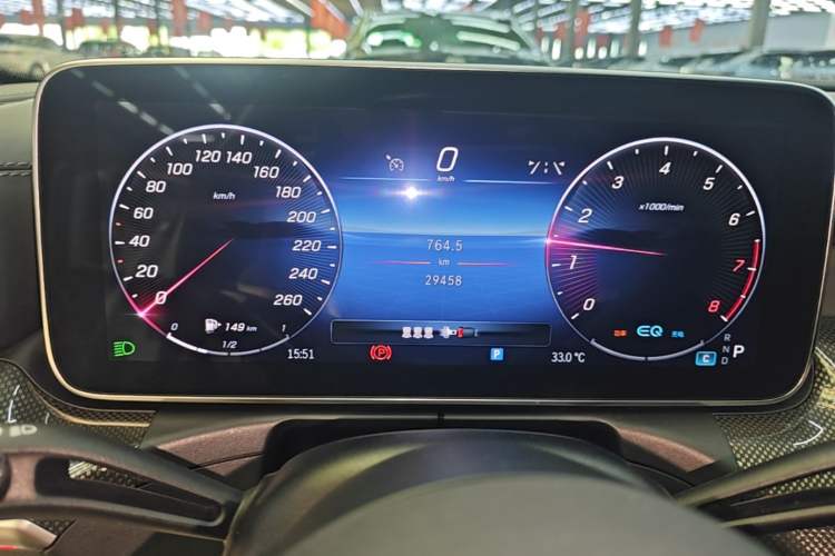 Used Mercedes-Benz C-Class 2022 Restyled C 260 L Sport Edition Instrument Cluster