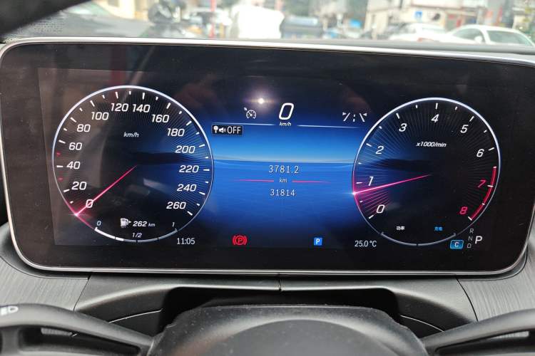 Used Mercedes-Benz C-Class 2022 Restyled C 200 L Sport Edition Instrument Cluster