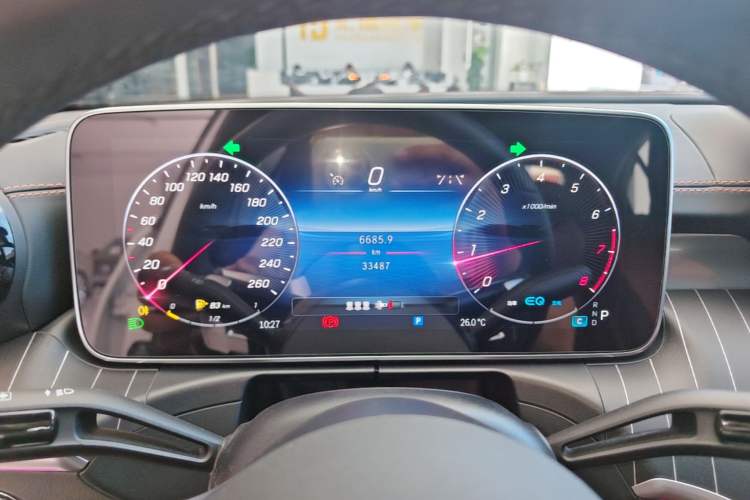 Used Mercedes-Benz C-Class 2022 Restyled C 260 L Sport Edition Instrument Cluster
