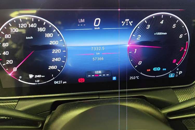 Used Mercedes-Benz C-Class 2022 Restyled C 260 L Sport Edition Instrument Cluster