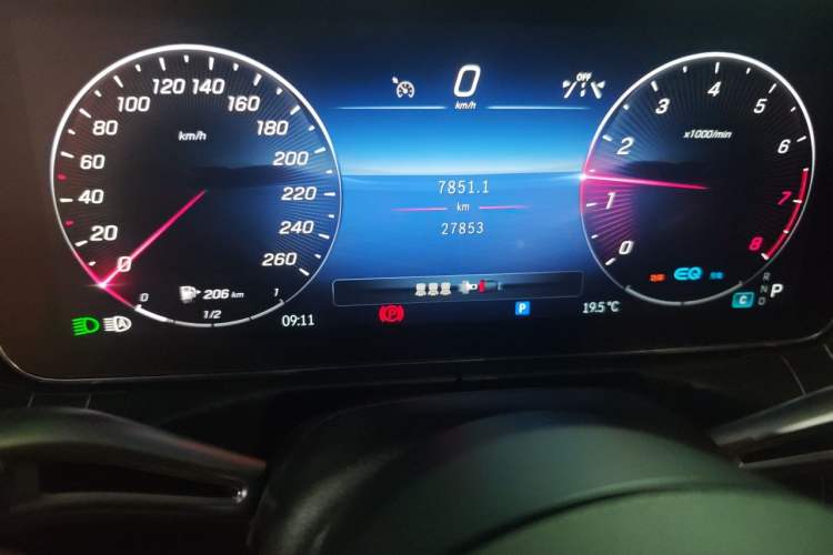 Used Mercedes-Benz C-Class 2022 Restyled C 200 L Sport Edition Instrument Cluster