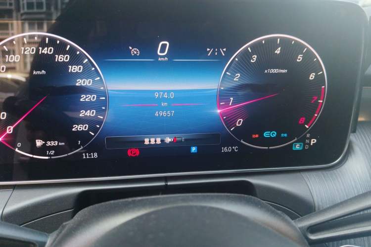 Used Mercedes-Benz C-Class 2022 C 200 L Sport Edition Instrument Cluster