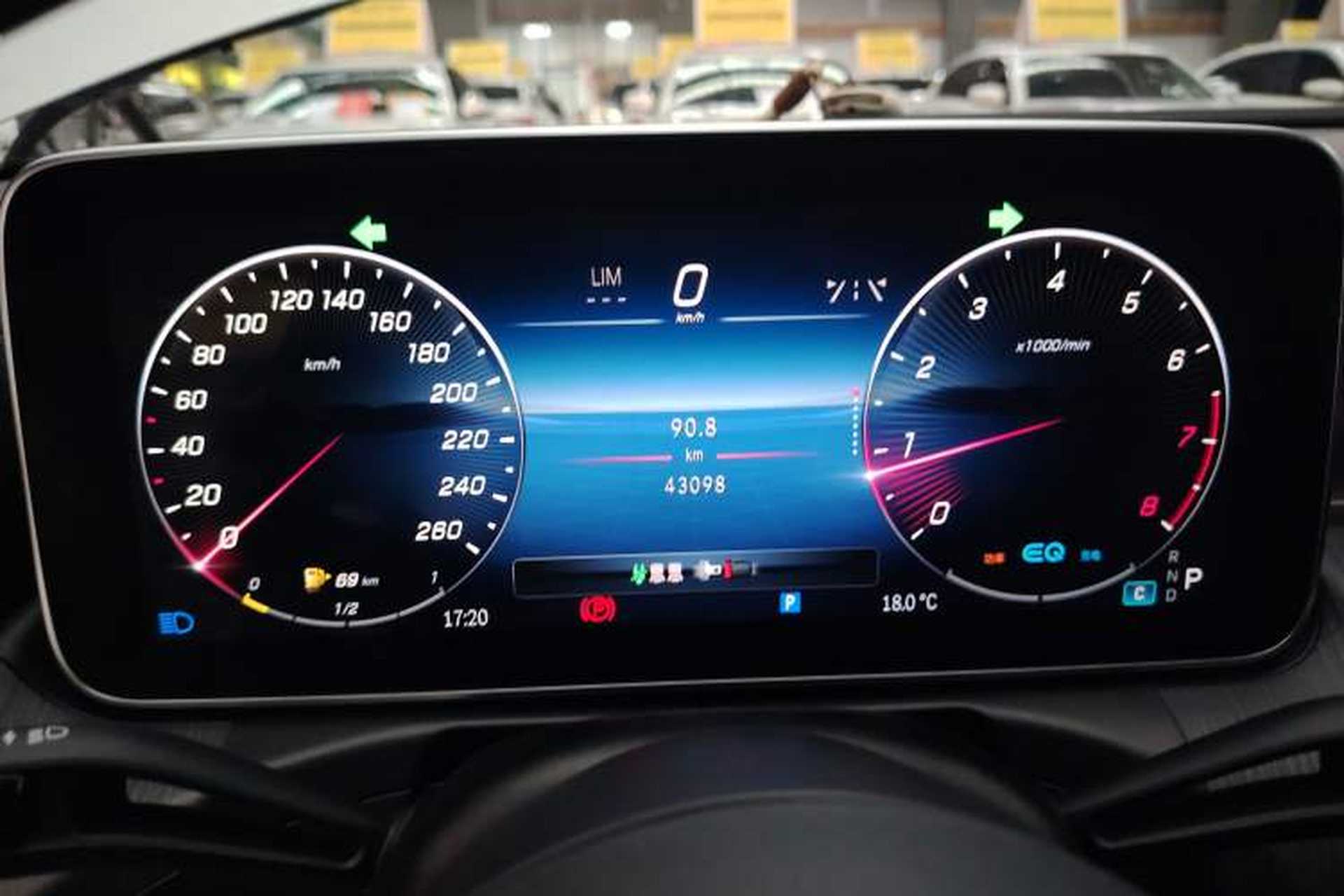 Used Mercedes-Benz C-Class 2022 C 260 L Obsidian Night Sport Edition Instrument Cluster