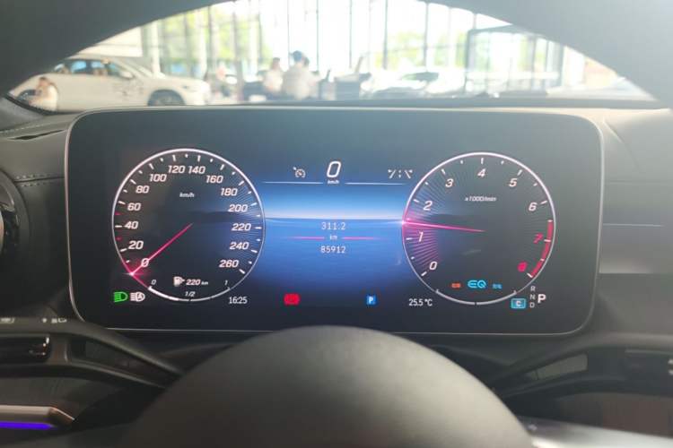 Used Mercedes-Benz C-Class 2022 C 260 L Obsidian Night Sport Edition Instrument Cluster