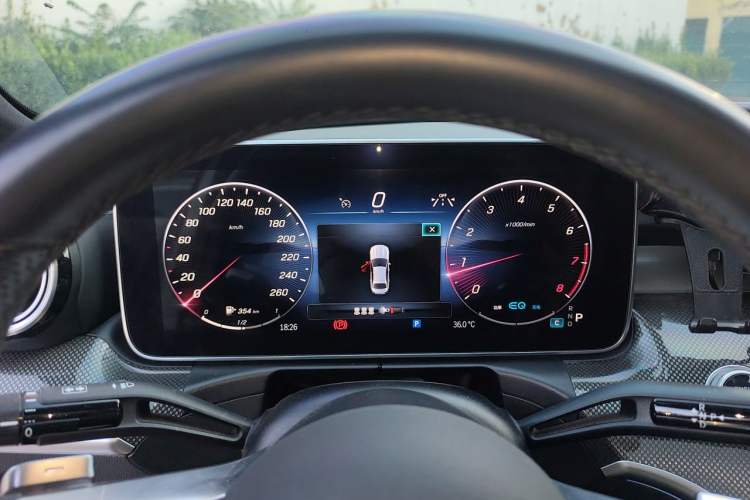 Used Mercedes-Benz C-Class 2022 Restyled C 260 L Sport Edition Instrument Cluster