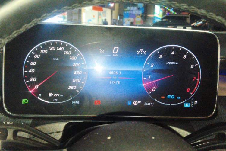 Used Mercedes-Benz C-Class 2022 C 200 L Sport Edition Instrument Cluster