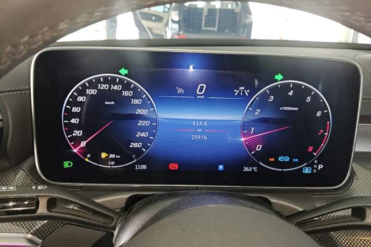 Used Mercedes-Benz C-Class 2022 Restyled C 260 L Sport Edition Instrument Cluster