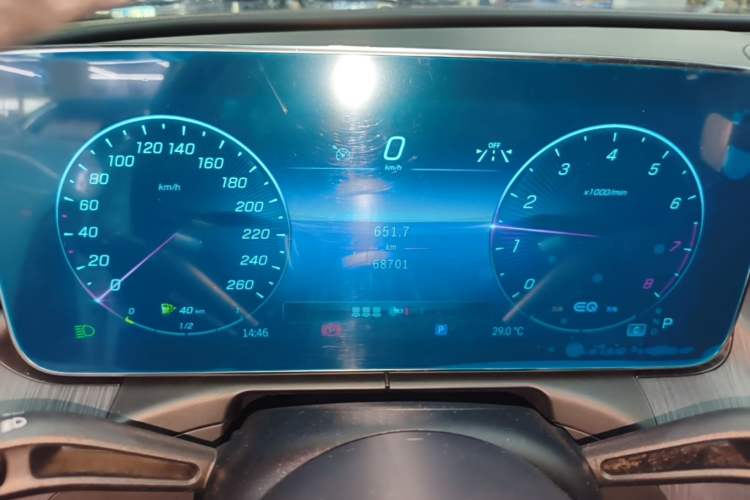 Used Mercedes-Benz C-Class 2022 C 260 L Obsidian Night Sport Edition Instrument Cluster
