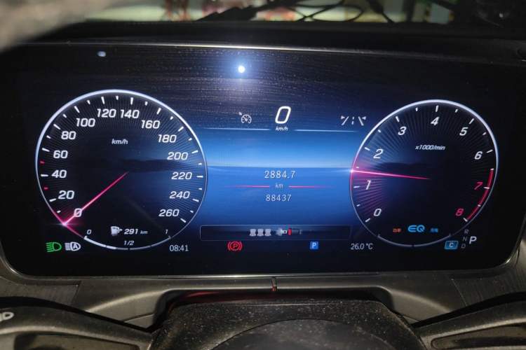 Used Mercedes-Benz C-Class 2022 C 200 L Sport Edition Instrument Cluster