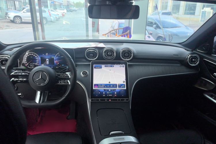 Used Mercedes-Benz C-Class 2022 C 260 L Obsidian Night Sport Edition Interior 4