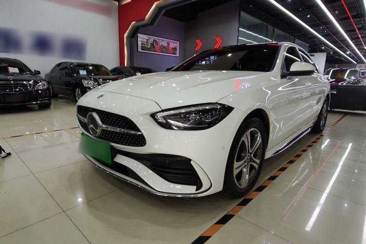 Used Mercedes-Benz C-Class 2022 Restyled C 200 L Sport Edition Guazi used car, China used car export, Used car for sale, Used Mercedes-Benz cars, Cheapest cars for sale