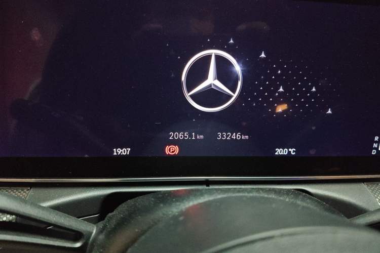 Used Mercedes-Benz C-Class 2022 C 260 L Sport Edition Odometer Close Up