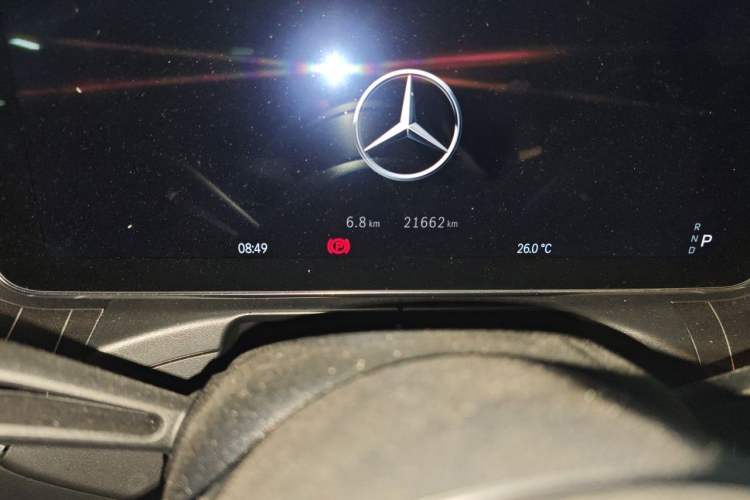 Used Mercedes-Benz C-Class 2022 Restyled C 260 L Sport Edition Odometer Close Up