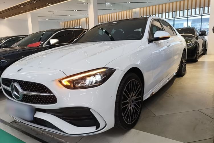 Used Mercedes-Benz C-Class 2022 Restyled C 260 L Sport Edition Guazi used car, China used car export, Used car for sale, Used Mercedes-Benz cars, Cheapest cars for sale