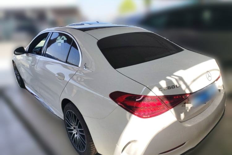 Used Mercedes-Benz C-Class 2022 C 260 L Sport Edition Rear Left 45 Deg