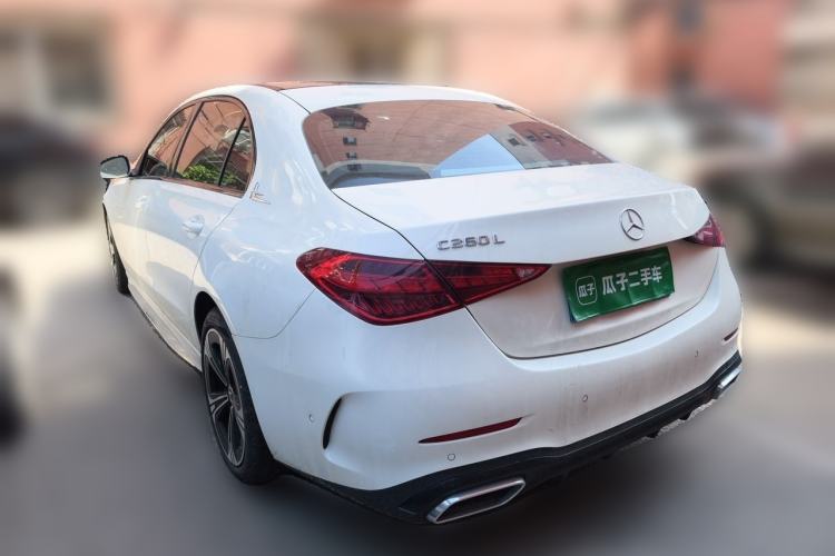 Used Mercedes-Benz C-Class 2022 Revised C 260 L Starry Night Sport Edition Rear Left 45 Deg