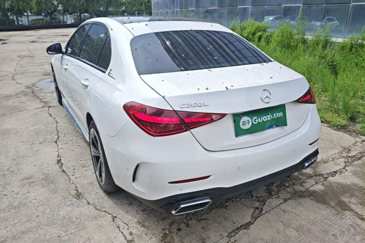 Used Mercedes-Benz C-Class 2022 Revised C 260 L Starry Night Sport Edition Rear Left 45 Deg