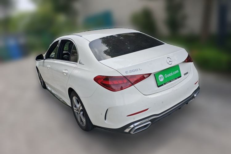 Used Mercedes-Benz C-Class 2022 C 200 L Sport Edition Rear Left 45 Deg