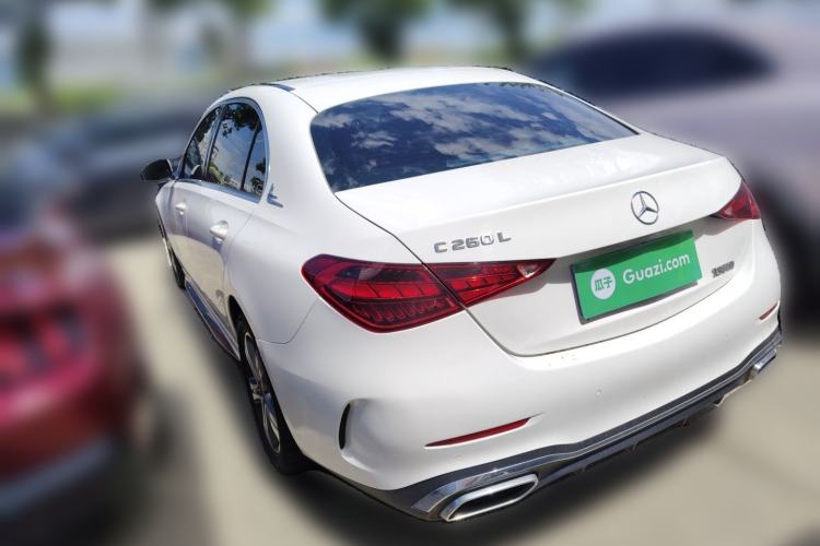 Used Mercedes-Benz C-Class 2022 Restyled C 200 L Sport Edition Rear Left 45 Deg
