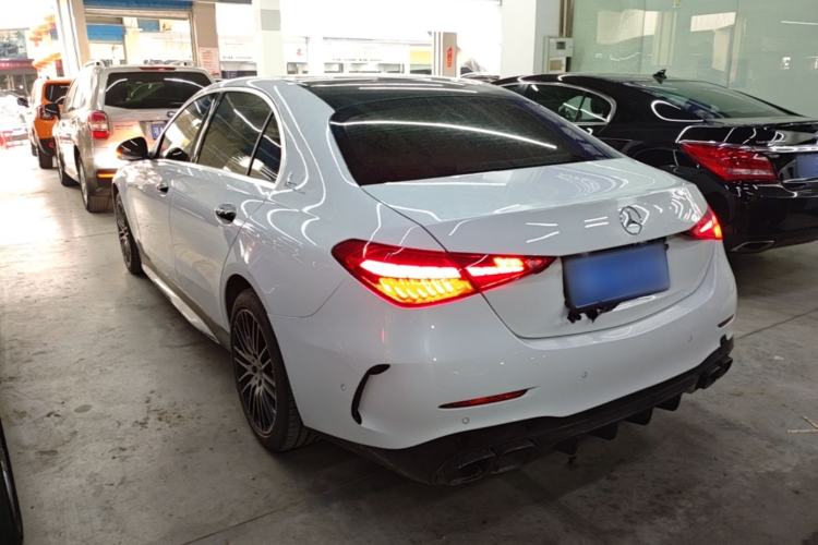 Used Mercedes-Benz C-Class 2022 C 260 L Sport Edition Rear Left 45 Deg