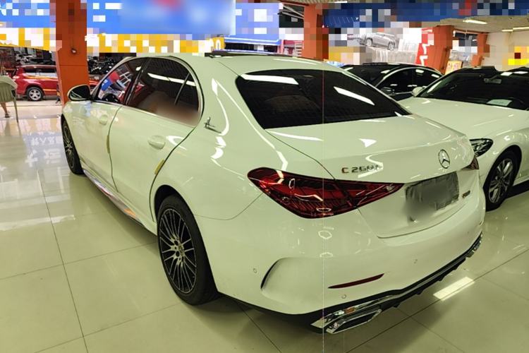 Used Mercedes-Benz C-Class 2022 Restyled C 260 L Sport Edition Rear Left 45 Deg