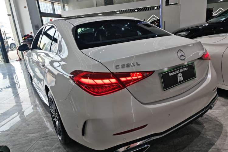 Used Mercedes-Benz C-Class 2022 Restyled C 260 L Sport Edition Rear Left 45 Deg