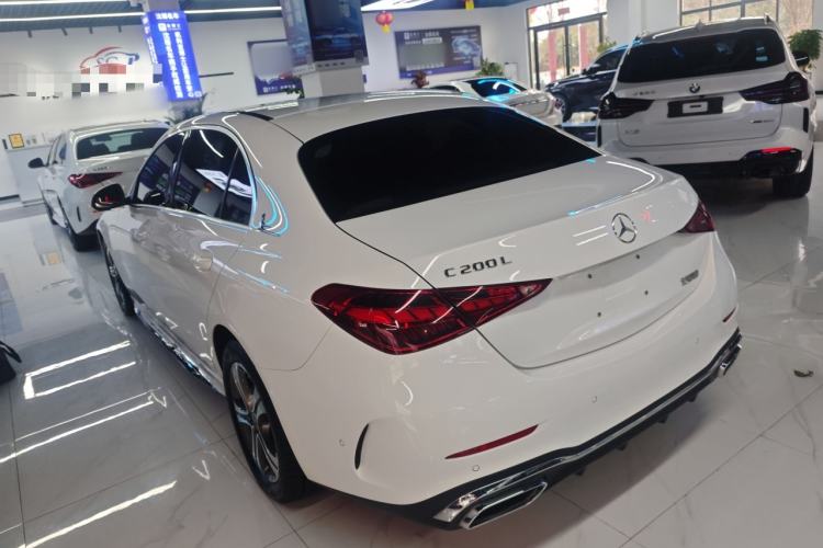 Used Mercedes-Benz C-Class 2022 Restyled C 200 L Sport Edition Rear Left 45 Deg