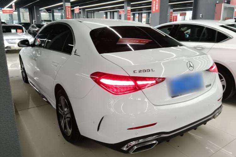 Used Mercedes-Benz C-Class 2022 C 200 L Sport Edition Rear Left 45 Deg