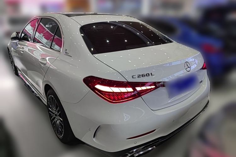 Used Mercedes-Benz C-Class 2022 C 260 L Sport Edition Rear Left 45 Deg