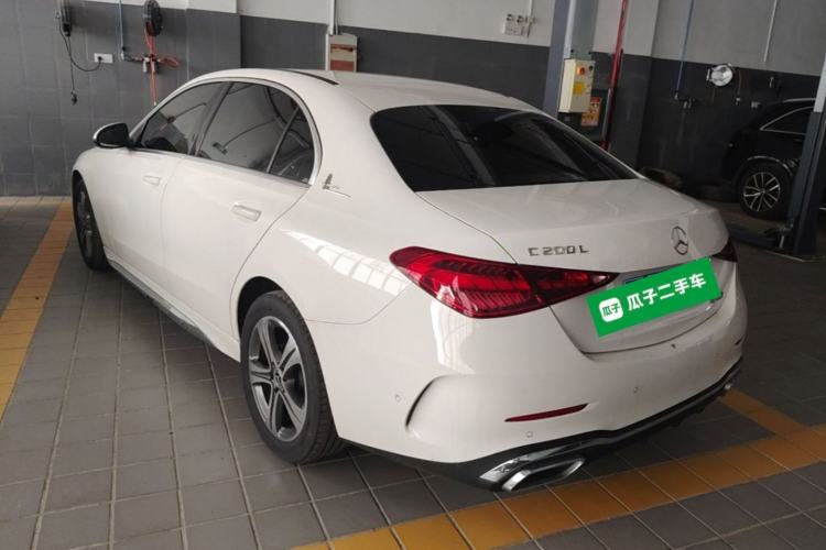 Used Mercedes-Benz C-Class 2022 C 200 L Sport Edition Rear Left 45 Deg