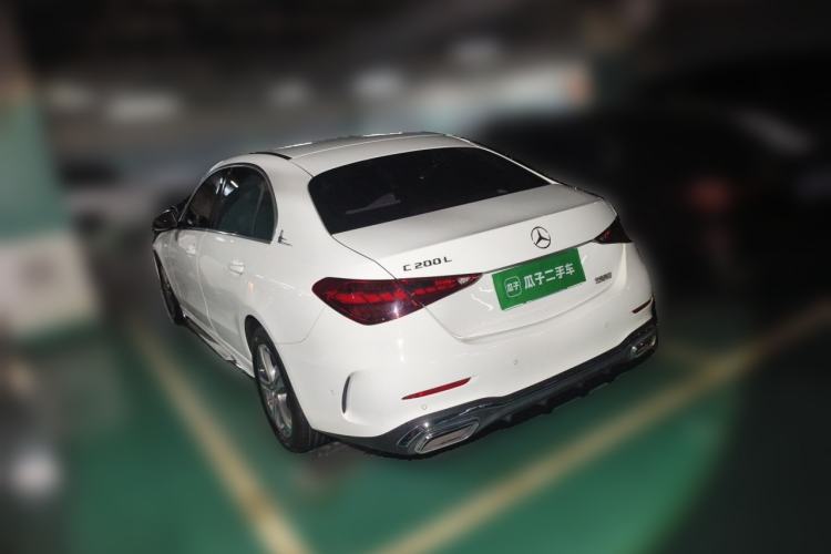 Used Mercedes-Benz C-Class 2022 Restyled C 200 L Sport Edition Rear Left 45 Deg