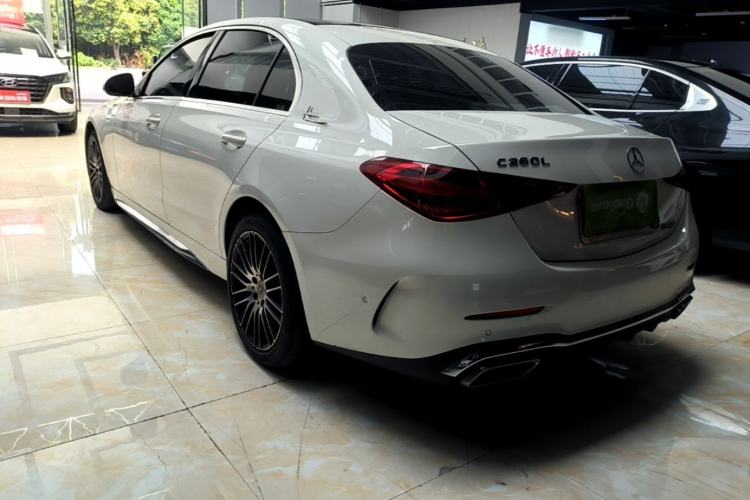 Used Mercedes-Benz C-Class 2022 Restyled C 260 L Sport Edition Rear Left 45 Deg