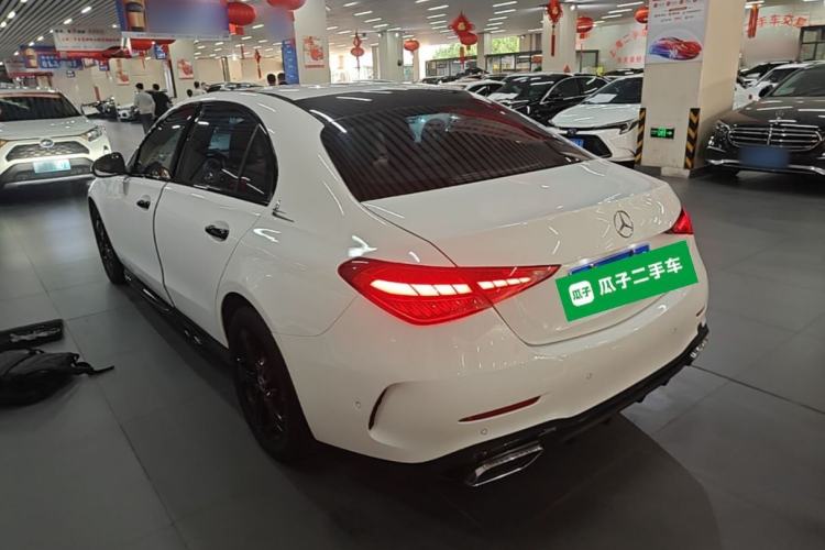 Used Mercedes-Benz C-Class 2022 C 200 L Sport Edition Rear Left 45 Deg