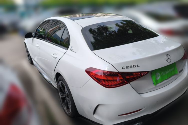 Used Mercedes-Benz C-Class 2022 Revised C 260 L Starry Night Sport Edition Rear Left 45 Deg