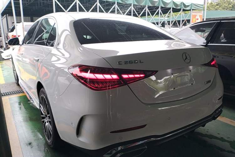 Used Mercedes-Benz C-Class 2022 C 260 L Sport Edition Rear Left 45 Deg