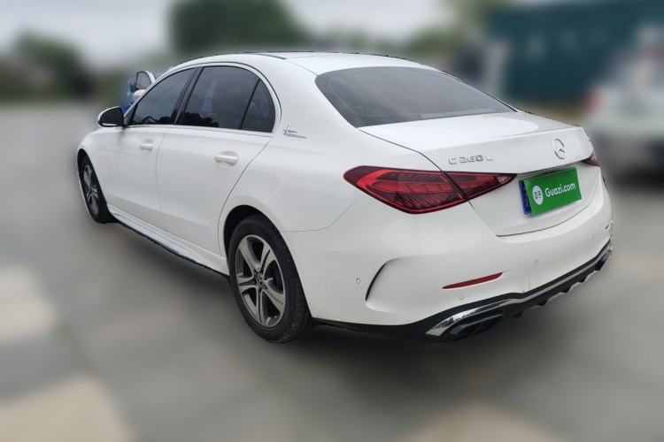 Used Mercedes-Benz C-Class 2022 Restyled C 200 L Sport Edition Rear Left 45 Deg
